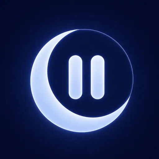 NightPause app icon placeholder